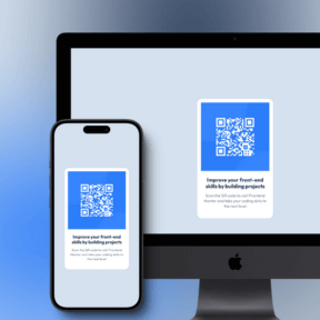 Proyecto QR code visualizado con mobile y desktop